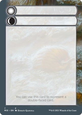 Helper Card (7/9) [Innistrad: Midnight Hunt Tokens] | Webway Games