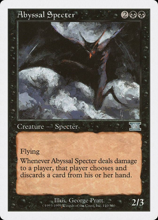 Abyssal Specter [Classic Sixth Edition] | Webway Games