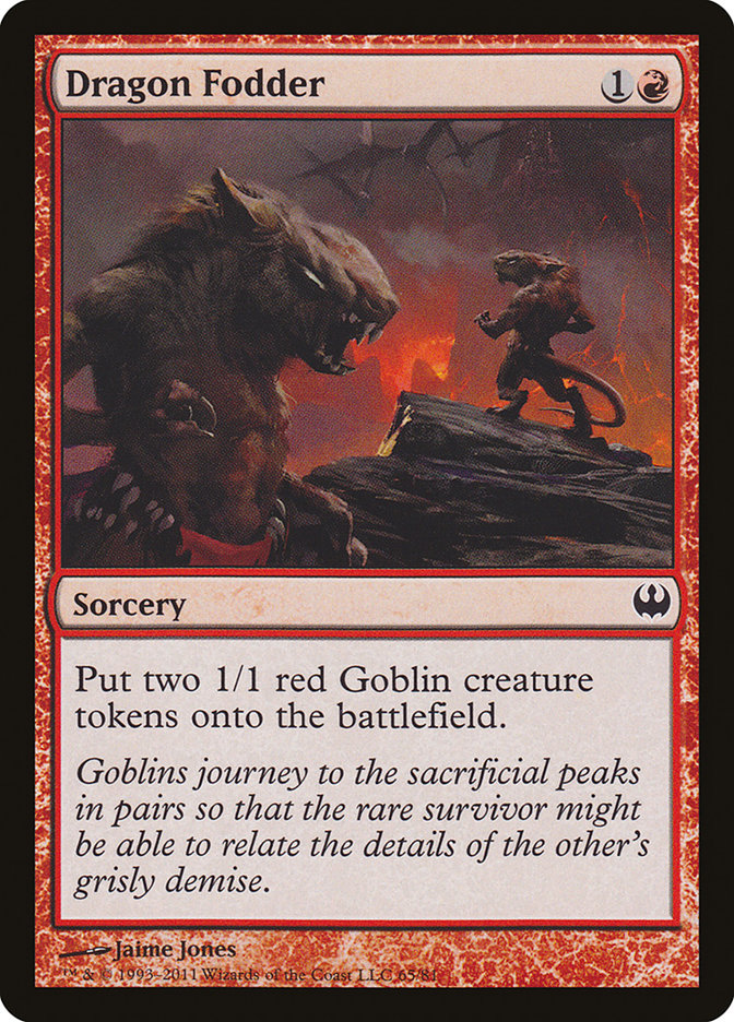Dragon Fodder [Duel Decks: Knights vs. Dragons] | Webway Games