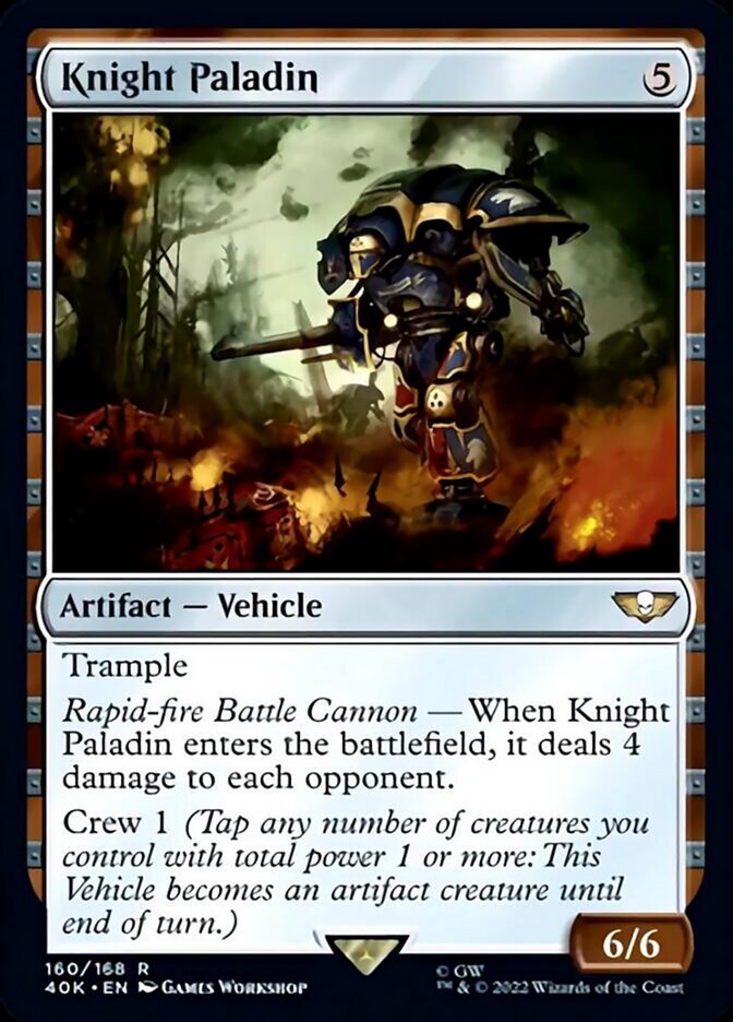 Knight Paladin [Universes Beyond: Warhammer 40,000] | Webway Games