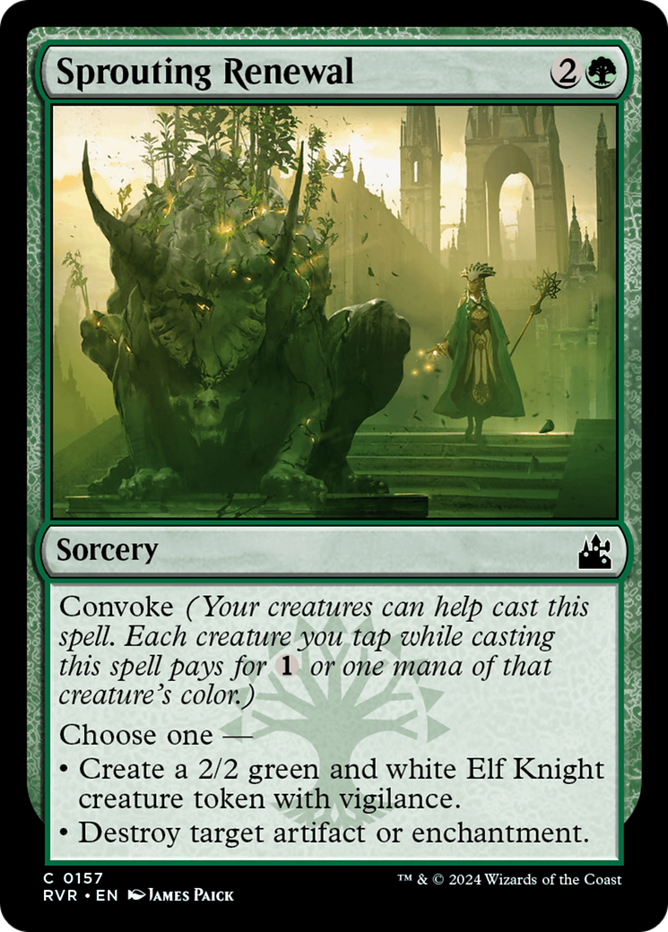 Sprouting Renewal [Ravnica Remastered] | Webway Games