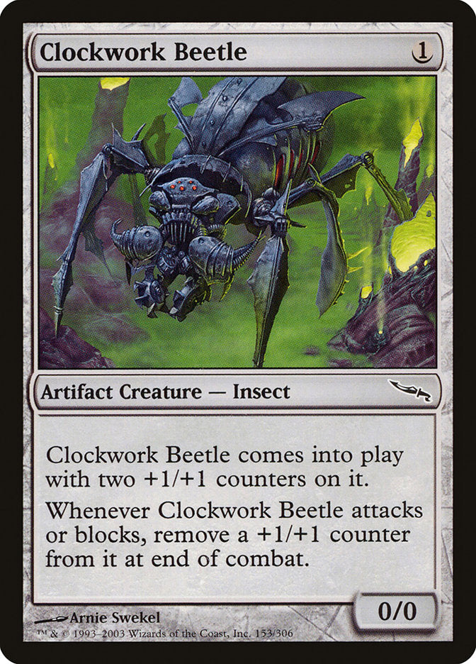 Clockwork Beetle [Mirrodin] | Webway Games