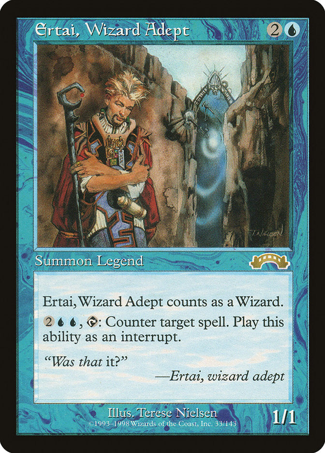 Ertai, Wizard Adept [Exodus] | Webway Games