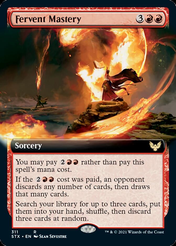 Fervent Mastery (Extended) [Strixhaven: School of Mages] | Webway Games