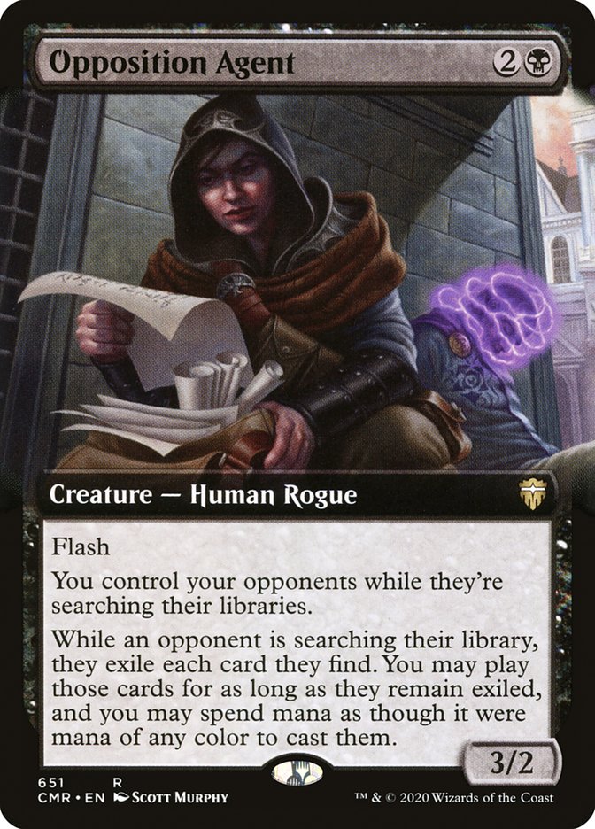 Opposition Agent (Extended Art) [Commander Legends] | Webway Games