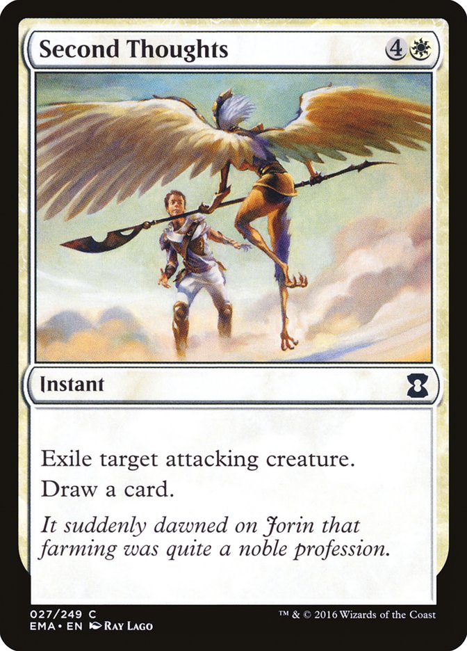Second Thoughts [Eternal Masters] | Webway Games