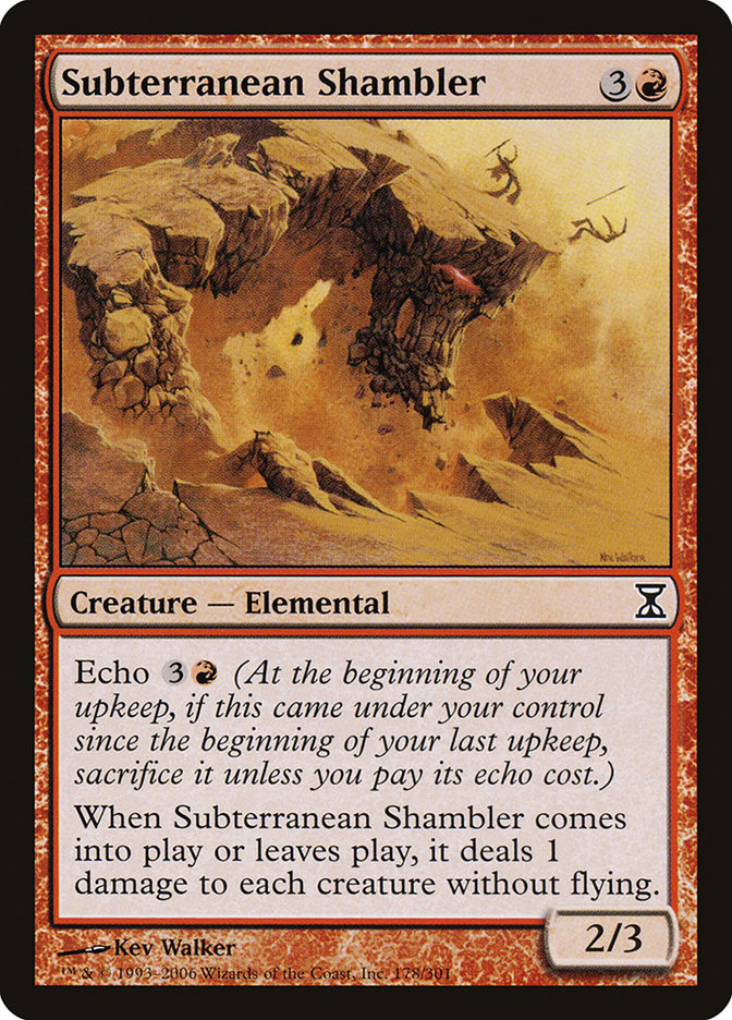 Subterranean Shambler [Time Spiral] | Webway Games