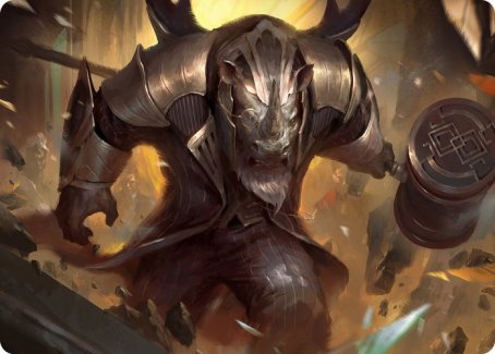 Perrie, the Pulverizer Art Card [Streets of New Capenna Art Series] | Webway Games