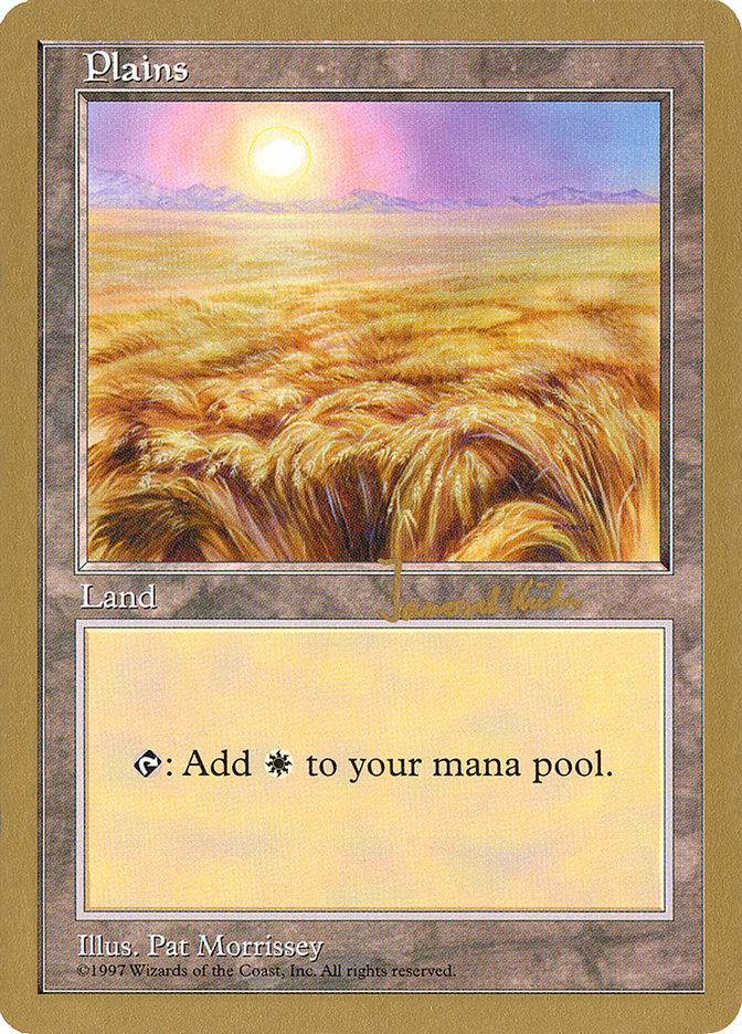 Plains (jk432) (Janosch Kuhn) [World Championship Decks 1997] | Webway Games
