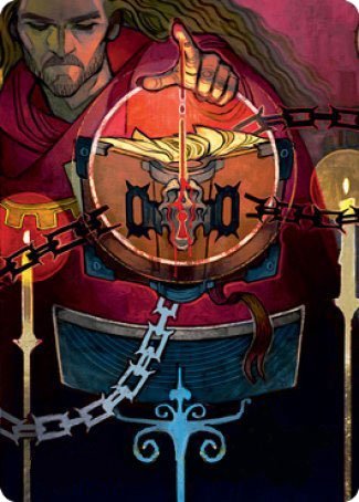Sign in Blood Art Card [Strixhaven: School of Mages Art Series] | Webway Games