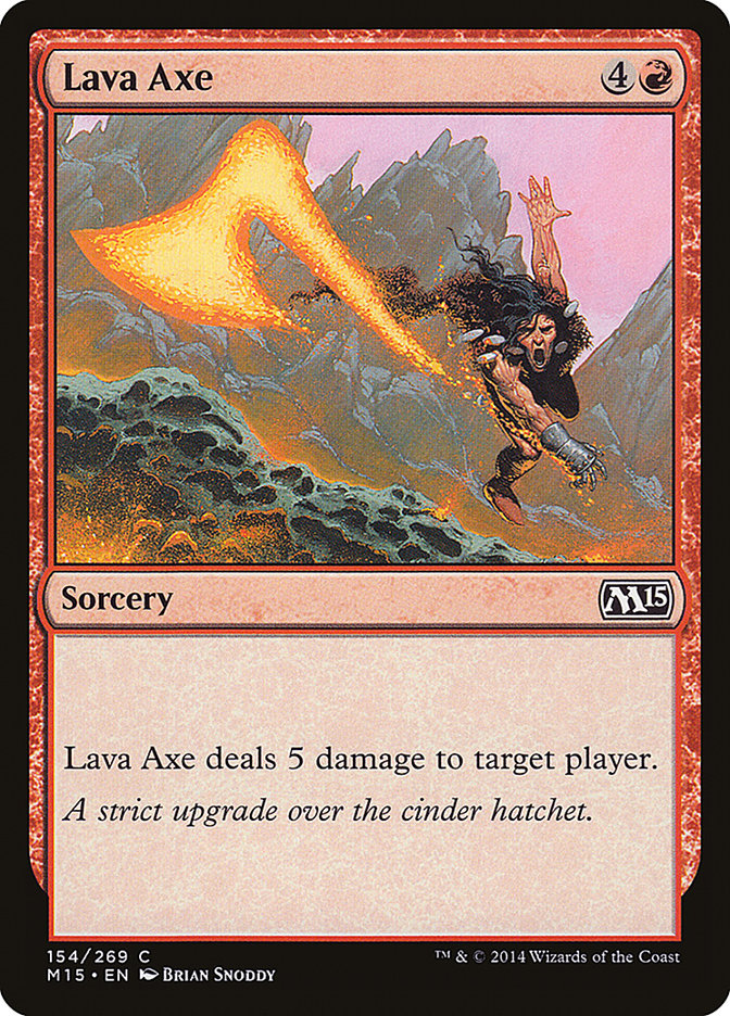 Lava Axe [Magic 2015] | Webway Games