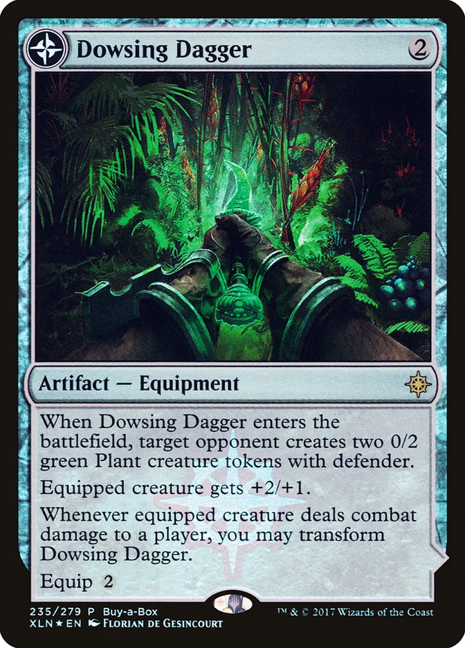 Dowsing Dagger // Lost Vale (Buy-A-Box) [Ixalan Treasure Chest] | Webway Games