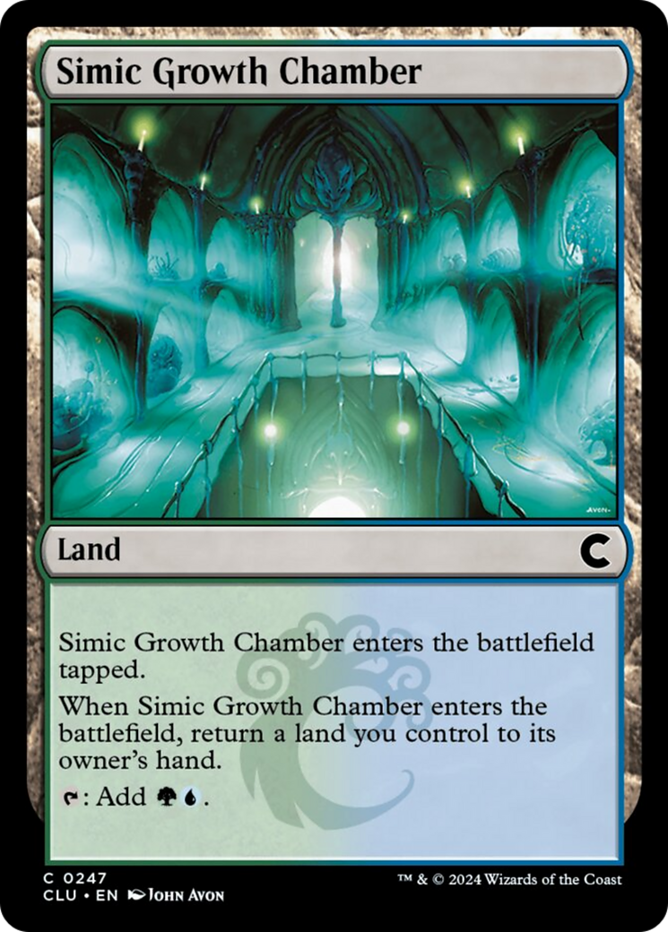 Simic Growth Chamber [Ravnica: Clue Edition] | Webway Games