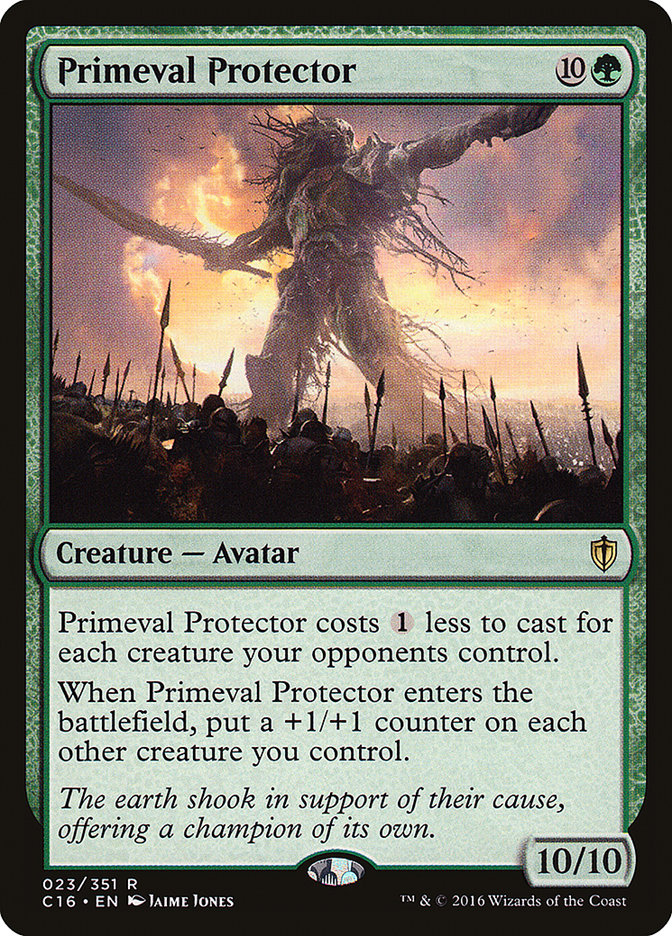 Primeval Protector [Commander 2016] | Webway Games