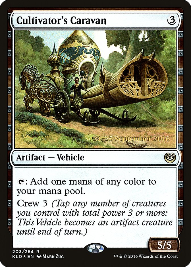 Cultivator's Caravan  (Prerelease) [Kaladesh Prerelease Promos] | Webway Games