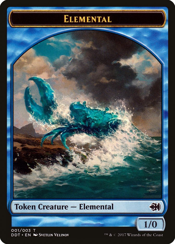 Elemental [Duel Decks: Merfolk vs. Goblins Tokens] | Webway Games