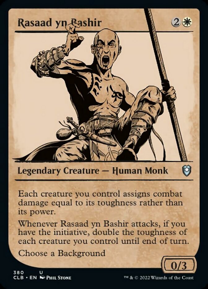Rasaad yn Bashir (Showcase) [Commander Legends: Battle for Baldur's Gate] | Webway Games