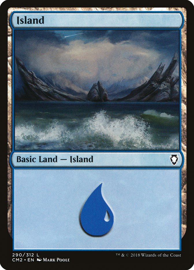 Island (#290) [Commander Anthology Volume II] | Webway Games