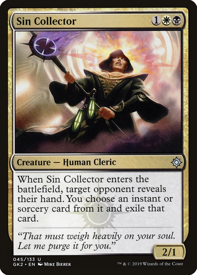 Sin Collector [Ravnica Allegiance Guild Kit] | Webway Games