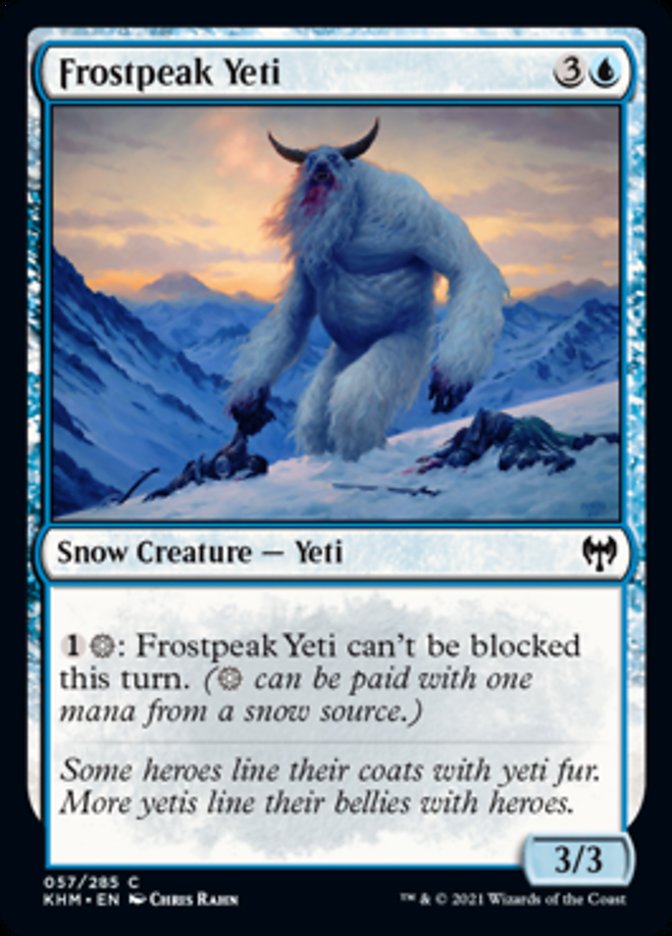 Frostpeak Yeti [Kaldheim] | Webway Games