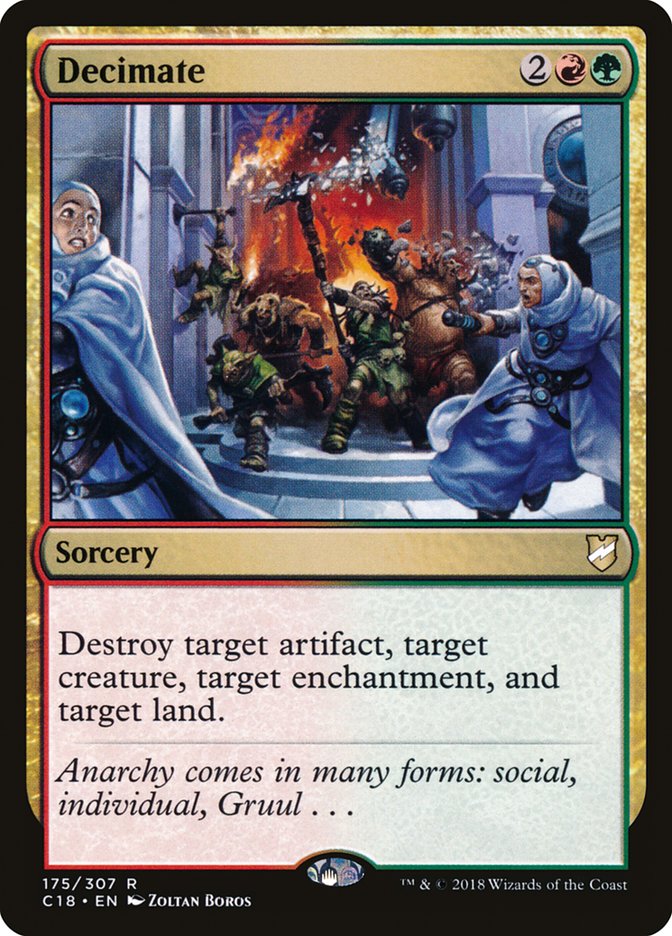 Decimate [Commander 2018] | Webway Games