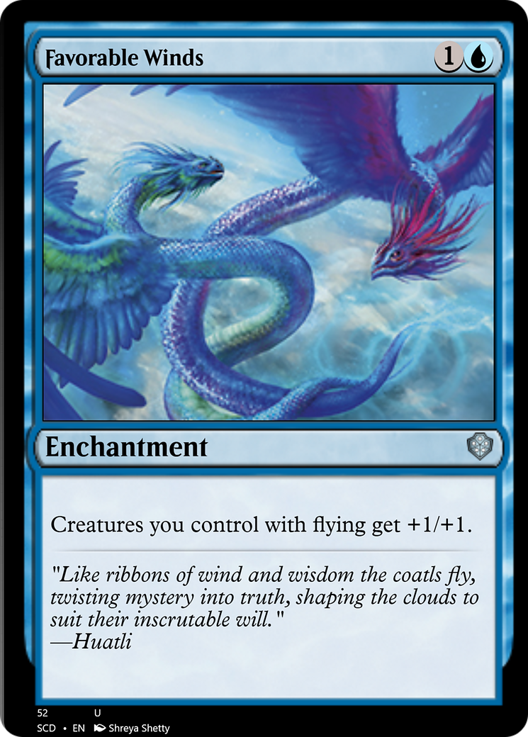 Favorable Winds [Starter Commander Decks] | Webway Games