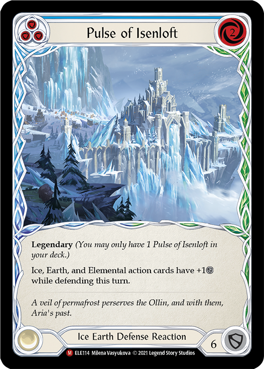Pulse of Isenloft [ELE114] (Tales of Aria)  1st Edition Cold Foil | Webway Games