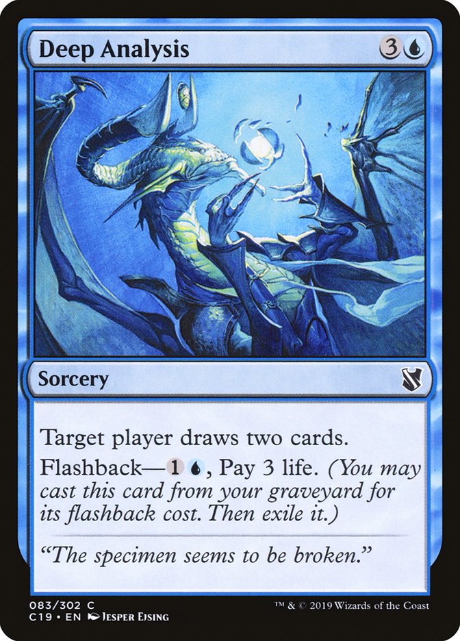 Deep Analysis [Commander 2019] | Webway Games