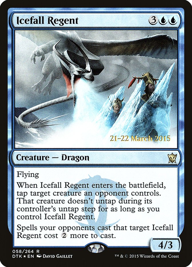 Icefall Regent  (Prerelease) [Dragons of Tarkir Prerelease Promos] | Webway Games