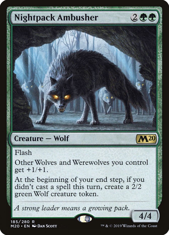 Nightpack Ambusher [Core Set 2020] | Webway Games