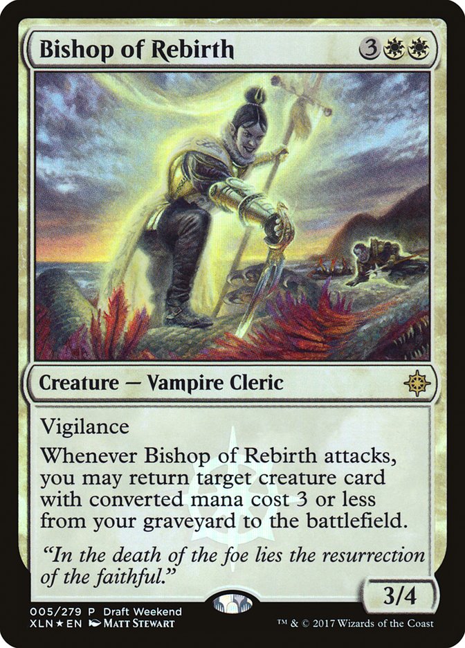 Bishop of Rebirth (Draft Weekend) [Ixalan Promos] | Webway Games