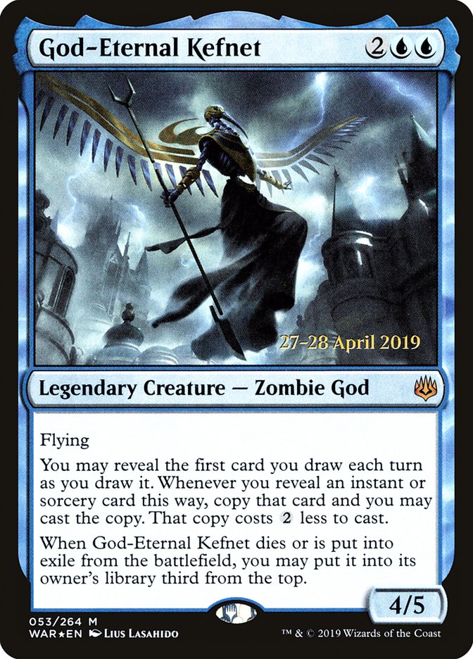 God-Eternal Kefnet  [War of the Spark Prerelease Promos] | Webway Games