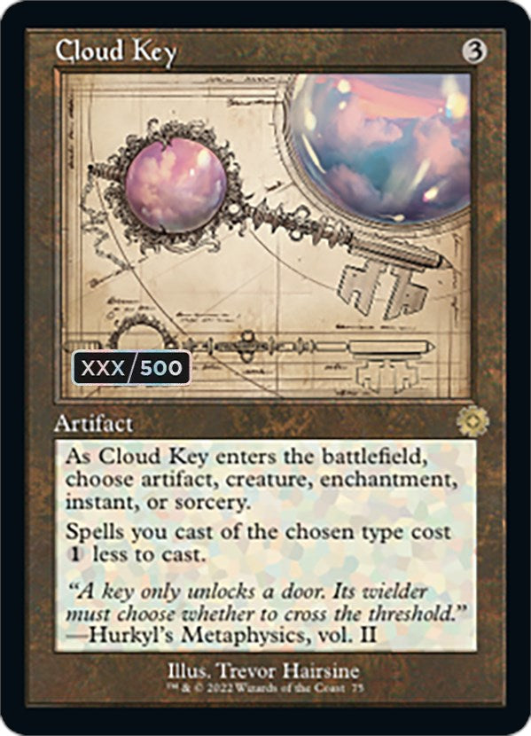 Cloud Key (Retro Schematic) (Serial Numbered) [The Brothers' War Retro Artifacts] | Webway Games