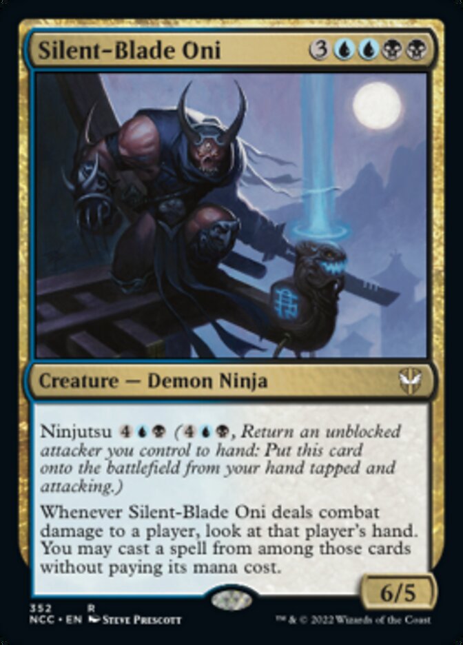 Silent-Blade Oni [Streets of New Capenna Commander] | Webway Games