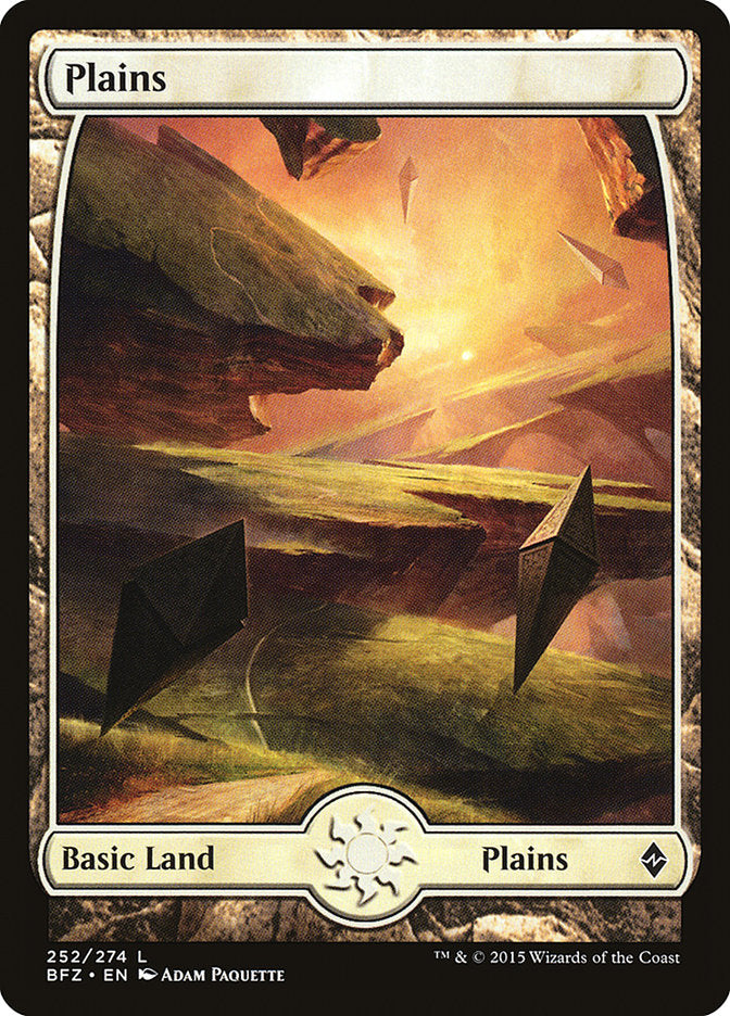 Plains (252) [Battle for Zendikar] | Webway Games