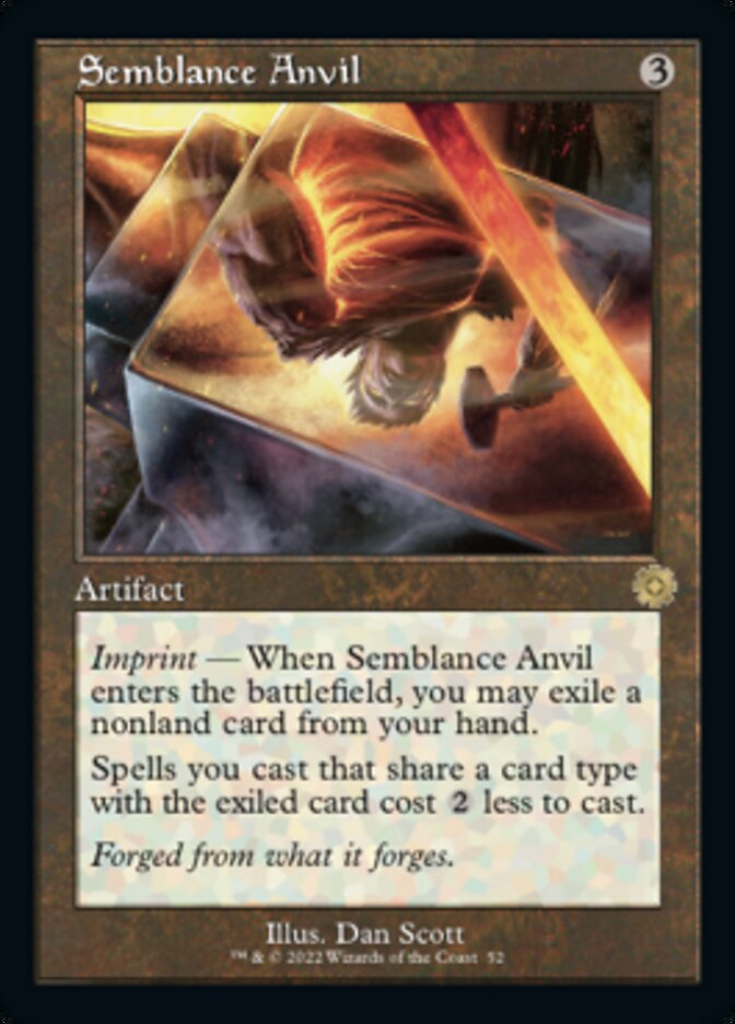 Semblance Anvil (Retro) [The Brothers' War Retro Artifacts] | Webway Games