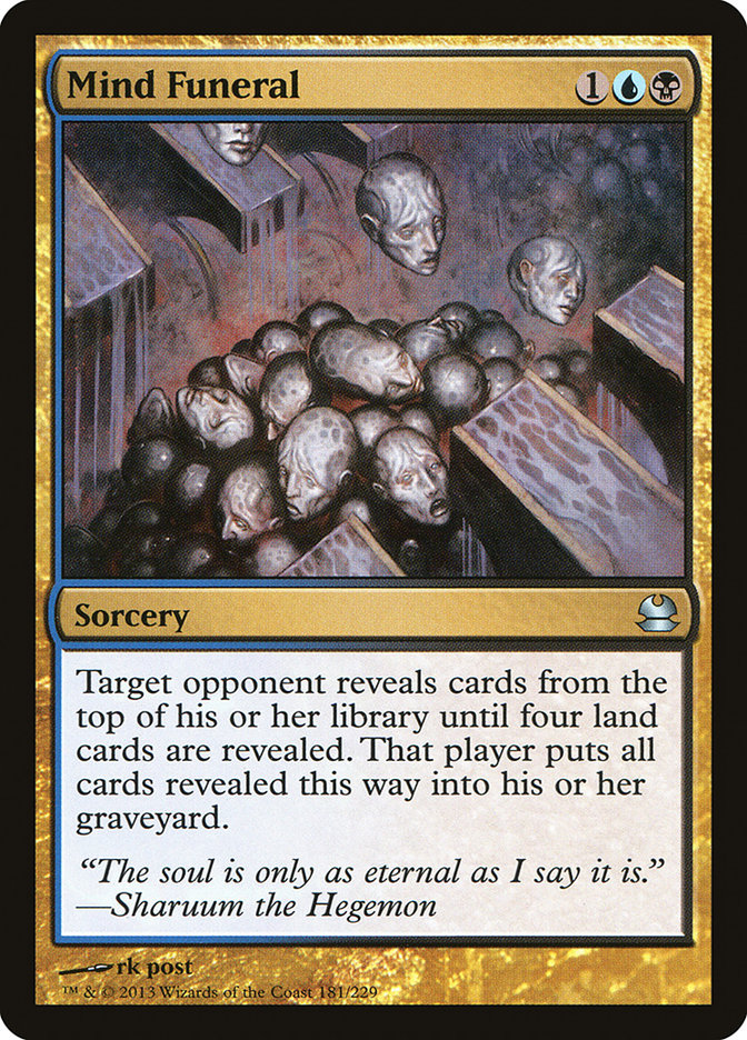 Mind Funeral [Modern Masters] | Webway Games