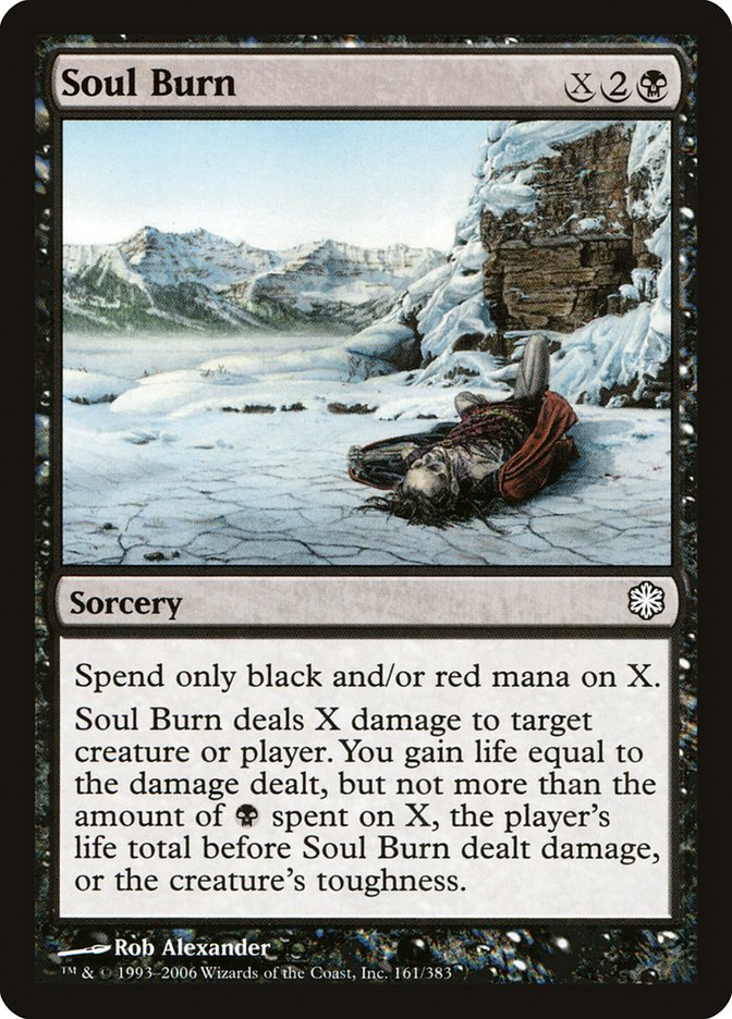 Soul Burn [Coldsnap Theme Decks] | Webway Games