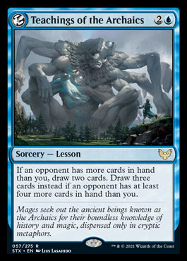 Teachings of the Archaics [Strixhaven: School of Mages] | Webway Games