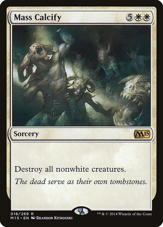 Mass Calcify [Magic 2015] | Webway Games