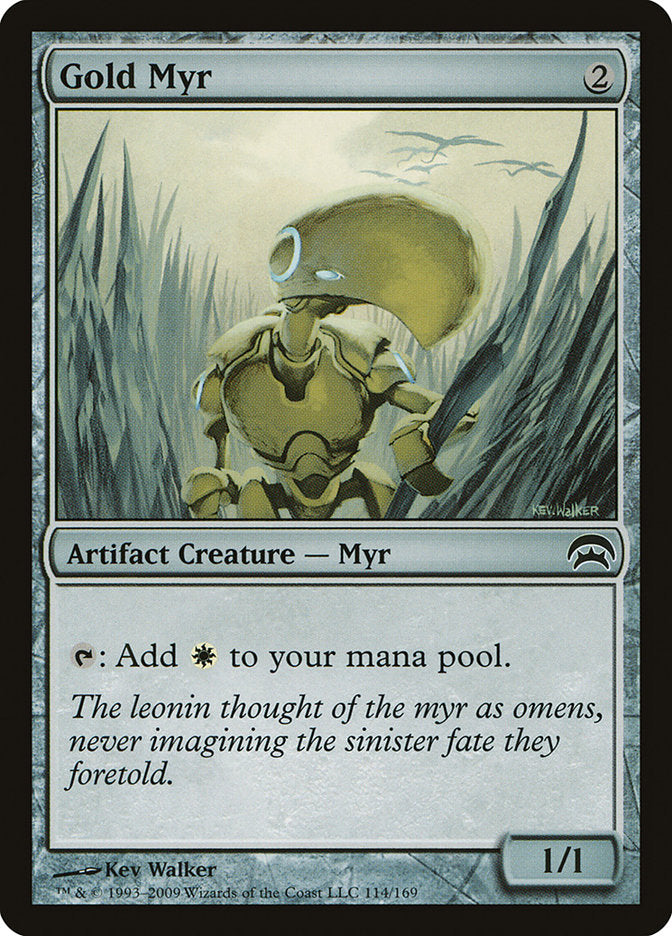 Gold Myr [Planechase] | Webway Games