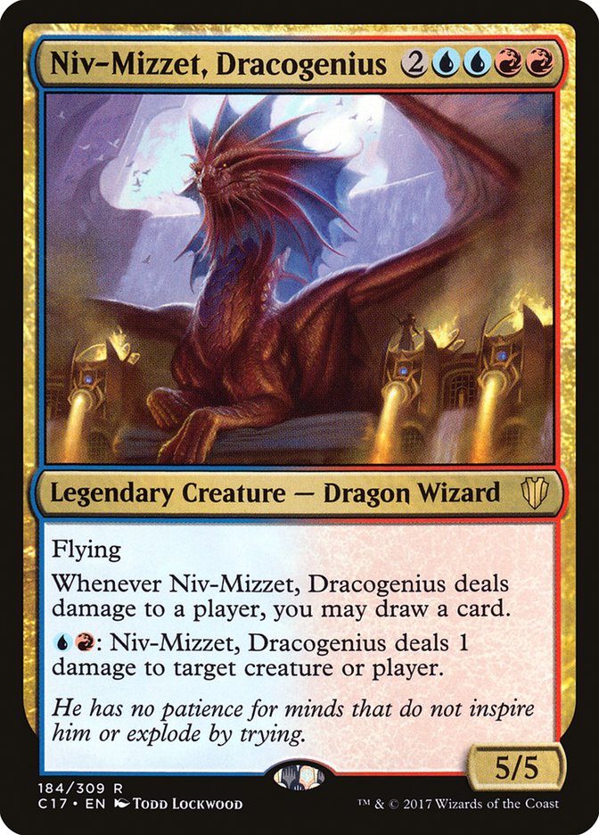 Niv-Mizzet, Dracogenius [Commander 2017] | Webway Games