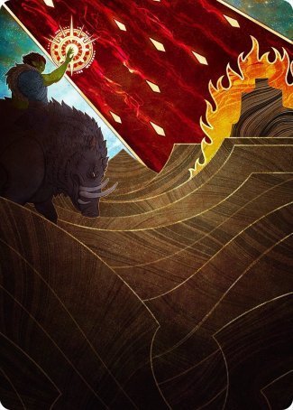 Stone Rain Art Card [Strixhaven: School of Mages Art Series] | Webway Games