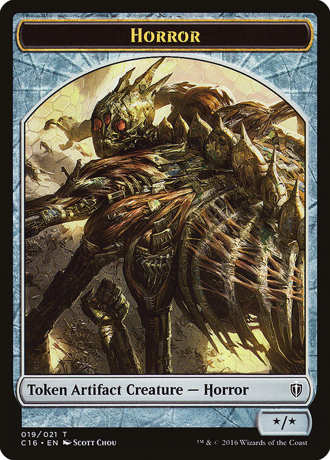 Horror [Commander 2016 Tokens] | Webway Games