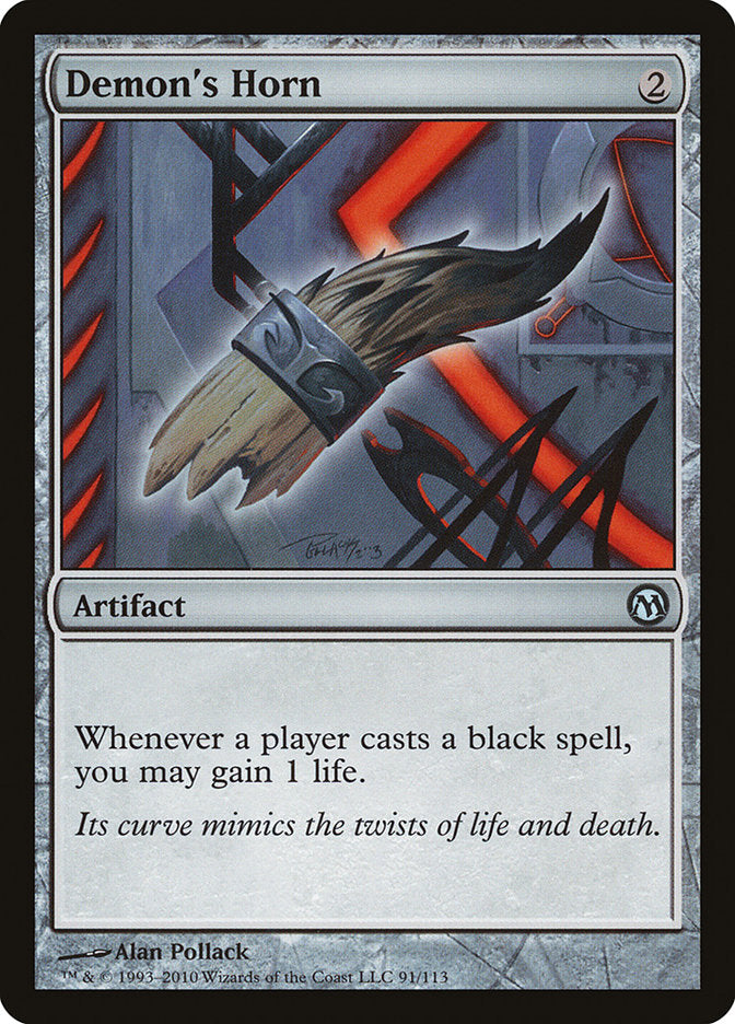 Demon's Horn [Duels of the Planeswalkers] | Webway Games