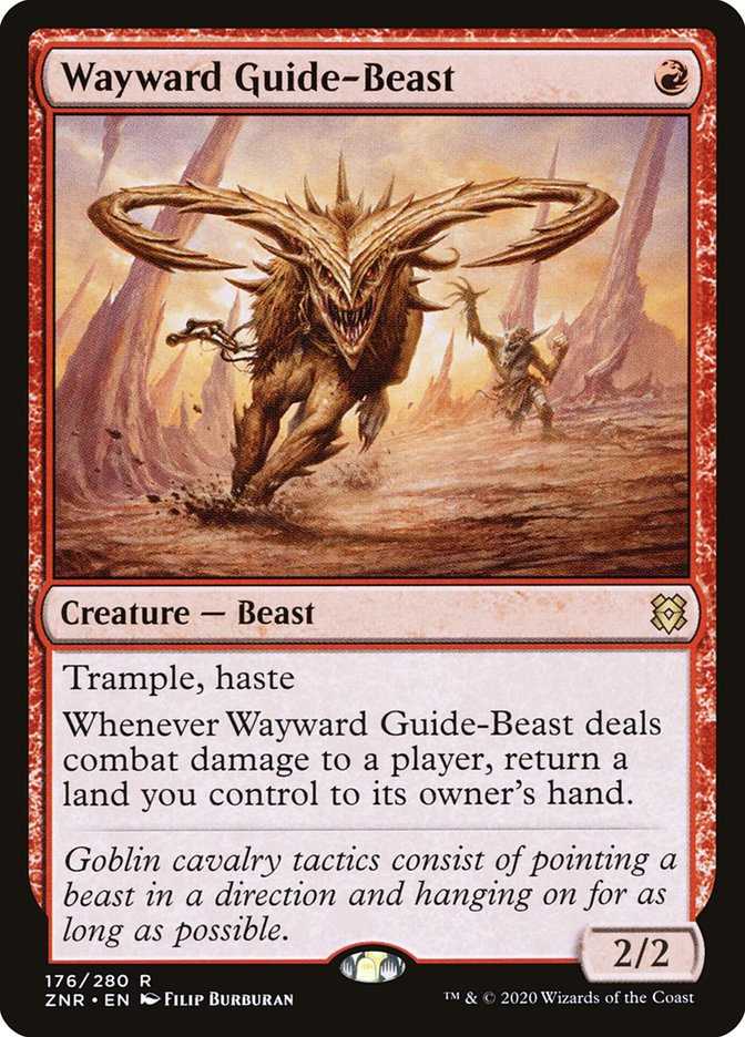 Wayward Guide-Beast [Zendikar Rising] | Webway Games