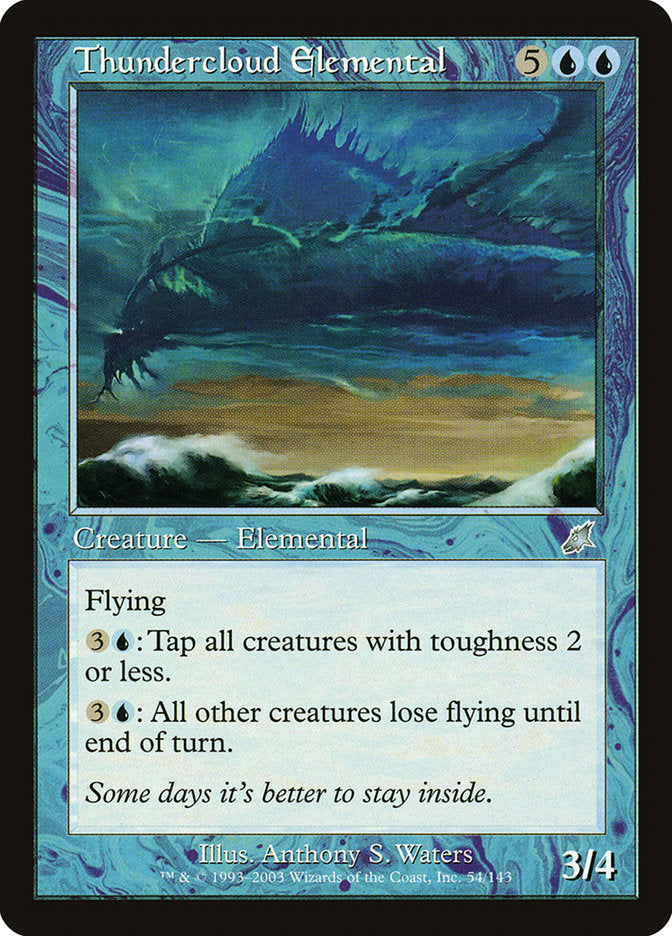 Thundercloud Elemental [Scourge] | Webway Games