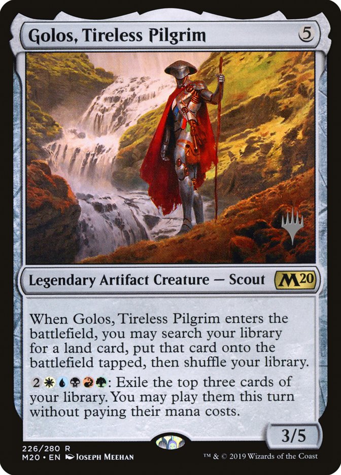 Golos, Tireless Pilgrim (Promo Pack) [Core Set 2020 Promos] | Webway Games
