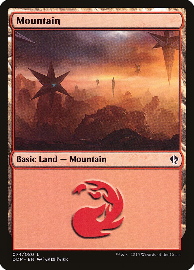 Mountain (#74) [Duel Decks: Zendikar vs. Eldrazi] | Webway Games