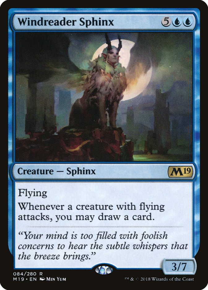 Windreader Sphinx [Core Set 2019] | Webway Games